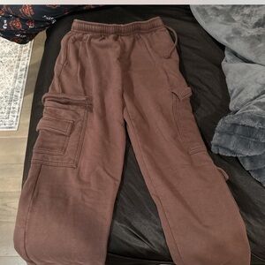 Garage Chocolate Brown Joggers